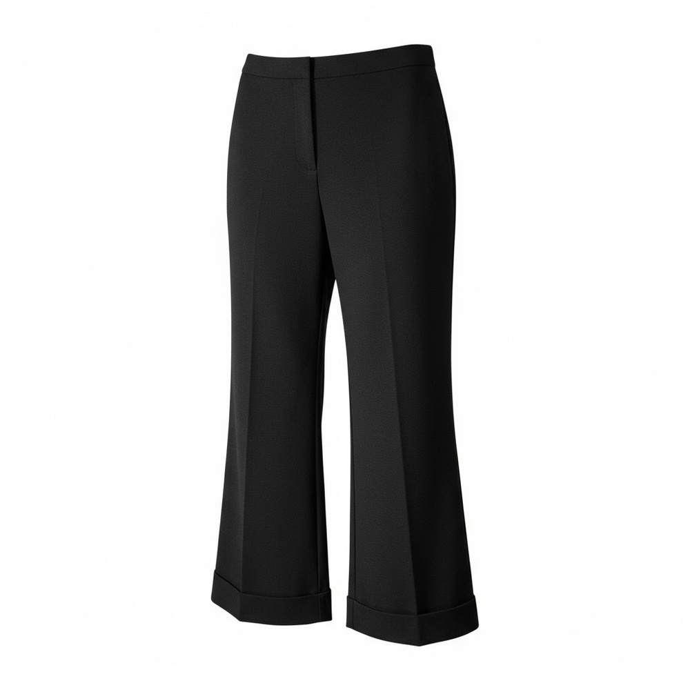 Estelle & Finn Chic Black Wide Leg Women's Dress Pants. Size 0. Pull on trouser.